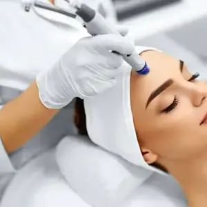 Limpieza facial a domicilio con alta frecuencia en casa