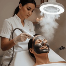 Limpieza facial domicilio Arenas San Pedro - piel luminosa