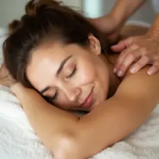 Masaje facial y corporal de relajación en Piedralaves: conexión mente cuerpo, elimina estrés, paz completa Valle Tiétar