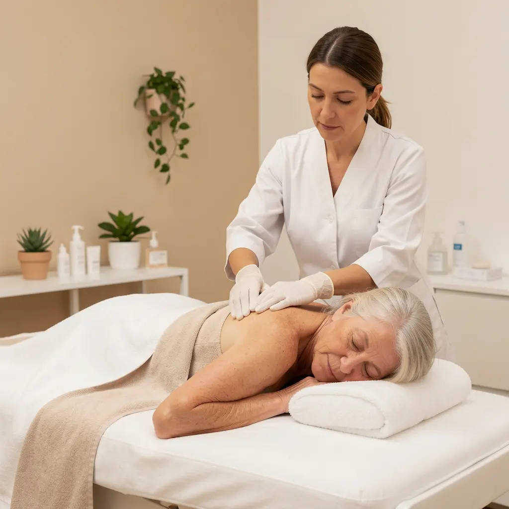 Paquete de 10 Masajes Descontracturantes a Domicilio en Piedralaves. - Imagen 2