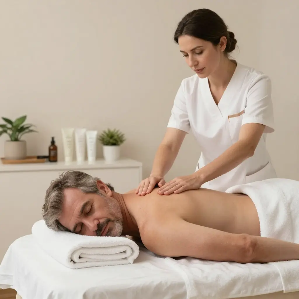 Paquete de 10 Masajes Descontracturantes a Domicilio en Piedralaves. - Imagen 3