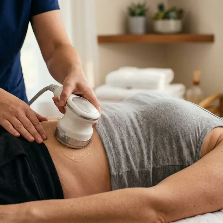 Moldeo de contornos abdominales BioSculpt360 a domicilio